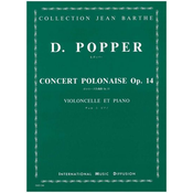 POPPER:CONCERT POLONAISE OP.14 CELLO AND PIANO