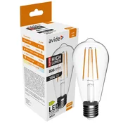 Avide Žarulja, LED 4.9W, E27, 4000K, 230V AC, bijela svjetlost - Filament ST58 4.9W E27 72057