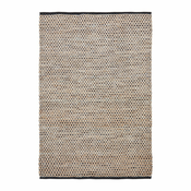 Bež rucno raden tepih od mješavine jute 160x230 cm Larena – Kave Home
