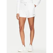 Guess Jeans Športne kratke hlače W5GD0O K68I4 Bela Relaxed Fit