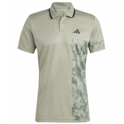 Muški teniski polo Adidas Paris Tennis Heat.Rdy Freelift Polo Shirt - silver pebble