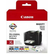 CANON PGI-2500-XL (9254B004), originalna kartuša, črna + barvna, 71ml/3x19ml, Za tiskalnik: CANON MAXIFY MB5350, CANON MB 5050, CANON MAXIFY MB5150,