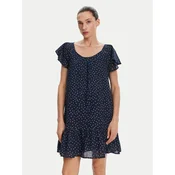 Pepe Jeans Vsakodnevna obleka Dafne PL953709 Mornarsko modra Regular Fit