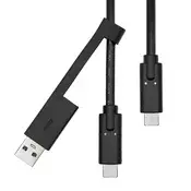 shumee ProXtend USB-C 3.2 G2 kabel z USB-A adapterjem 1 m, USBCWA-001