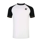 SikSilk Majica Tech oranžna / črna / bela