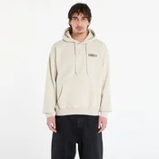 Mikina OBEY Doberman Pullover Hood Moonstruck XL