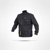 Sara Workwear Delovna jakna KING grafitno-rumena S (44)
