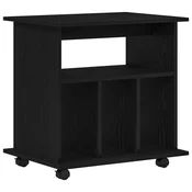 Mobilni ormar Crni hrast 60 x 45 x 55 cm Konstruirano drvo