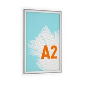 Aluminijast okvir Snap A2, srebrn