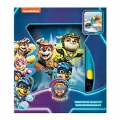 shumee Pobarvanka Paw Patrol Water s kompletom za ustvarjanje čarobnih markerjev
