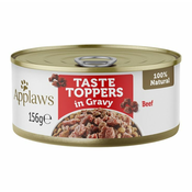 Applaws Dog Taste Toppers in Gravy Beef 156 g