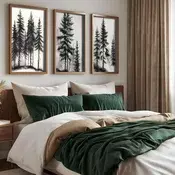 Wallity Slika GE267, 3 dela, 35 x 47 cm