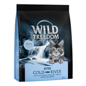 Wild Freedom suha mačja hrana 2 x 400 g po posebni ceni! - Kitten Cold River losos - recept brez žit