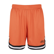 K1X Hlače  temno oranžna / črna / bela