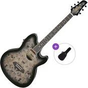 Ibanez TCY10PA-BKB Basic SET Transparent Brown Black Burst Elektroakustična jumbo