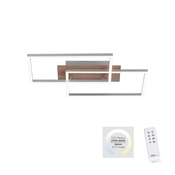 Leuchten Direkt 14018-78 - LED prigušiva svetiljka IVEN 2xLED/15W/230V + daljinski upravljac