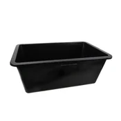 Pravokotni posoda za malto 80l 61881