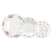 Tognana Set tanjira za rucavanje Camargue, 18 delova, Belo-roze