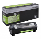 toner Lexmark 602 (60F2000) črn - original