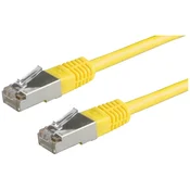 VALUE Value 21.99.1332 RJ45 omrežni kabel\, Patch kabel CAT 6 S/FTP 1.00 m rumena 1 kos, (20420005)