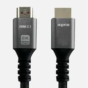 APPROX HDMI 2.1 veza Crno 2m APPC63