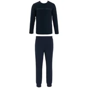 Emporio Armani Dolga pižama mornarska