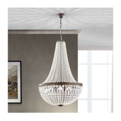 Orion HL 6-1497/6 - Kristalni luster na lancu ARILA 6xE27/60W/230V braon/patina