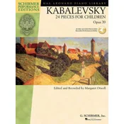 Kabalevsky: 24 Pieces for Children, Opus 39 [With CD]