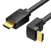 Vention Cable HDMI AARBG 1,5m Angle 90° (black)