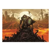 DOOM The Dark Ages art print, A3