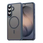 Hibridna maska HaloFrost II MagSafe za Samsung Galaxy S26 - navy blue