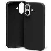 Mercury Silikonski ovitek Mercury za iPhone 17 črne barve