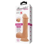 BAILE Realisticni vibrator Beautiful Johnson, 23.4 cm, Boja kože