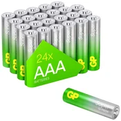 GP Batteries GP Batteries Super micro (AAA)-baterija alkalno-manganov 1.5 V 24 kos, (20641316)