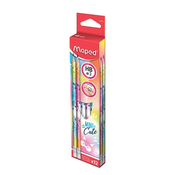 Maped - Grafitni svinčnik Maped Mini Cute z radirko, HB, 1 kos