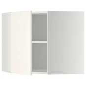 METOD Ugaoni zidni element s policama, bela/Veddinge bela, 68x60 cm