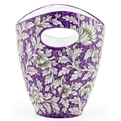 Casa Padrino luxury ceramic ice bucket purple/multicolored A� 27 x H. 25 cm - Handmade & hand painted ice bucket - Wine cooler - Champagne cooler - Luxury quality - Made in Italy