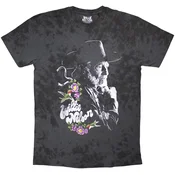 Willie Nelson Majica Floral Unisex Black XL