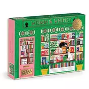 Galison - Puzzle Knjigarna Wisdom & Whimsy Metal - 1 000 kosov