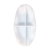 Artline Epoxy Resin Silikonski kalup - plošča z valovitim robom, ovalna, 18,3x9,9x0,3 cm