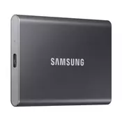 SAMSUNG Portable T7 2TB sivi eksterni SSD MU-PC2T0T