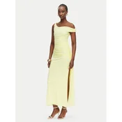 Bardot Večerna obleka Layana 60513DB Rumena Slim Fit