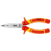 shumee Ukrivljene klešče 180 mm 1000V, CrV, polirane