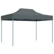 Zabavni šotor 280 x 410 x 315 cm Antracit Oxford tkanina