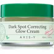 AXIS-Y 6+1+1 Advanced Formula Dark Spot Correcting Glow Cream vlažilna gel krema za kožo s hiperpigmentacijo 50 ml
