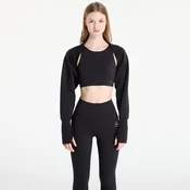 Mikina adidas x Stella Mccartney Studio Sweatshirt Shrug Black XS