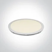 VGRADNA LED PANELNA SVETILKA SLIM LED/40W/4000K/3400lm/120°/230V fi420 BELA DM10140F/W/C