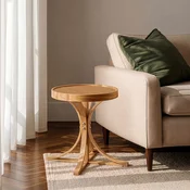 Hanah Home pomocni sto Hilton 60, 60 cm, hrast