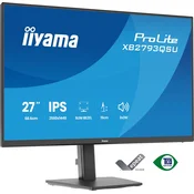iiyama XB2793QSU-B1 ProLite Monitor 27 IPS QHD HDMI DP 2xUSB HAS