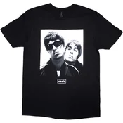 Oasis Majica Noel & Liam Square Photo Unisex Black 2XL